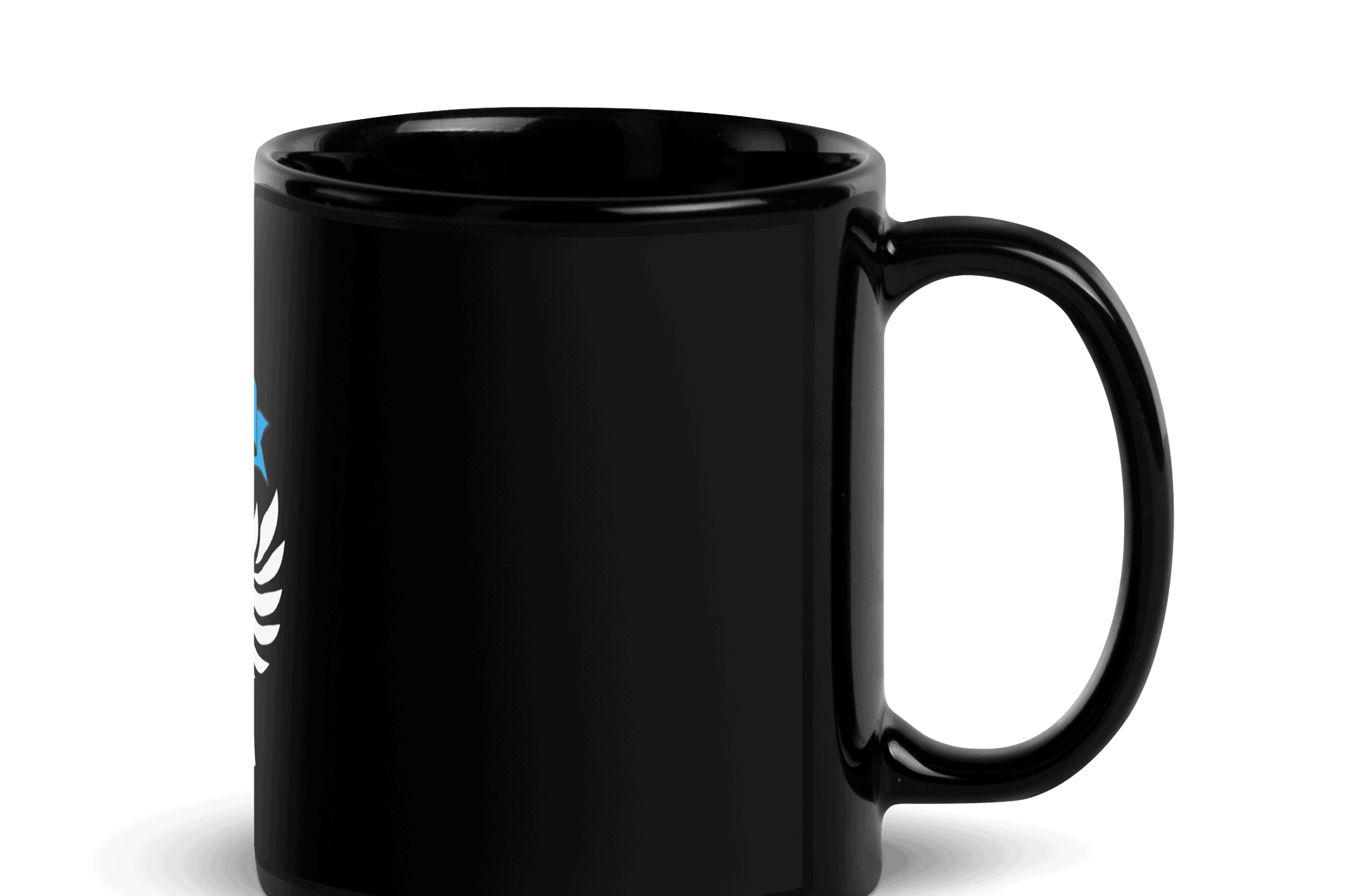 Black Glossy Mug Black 11Oz Handle On Right 62F95B87Cad8E