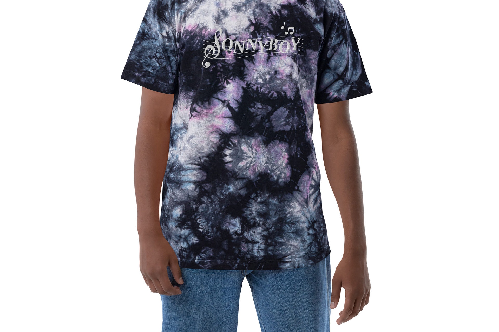 Oversized Tie Dye T Shirt Milky Way Front 6302738A2478E