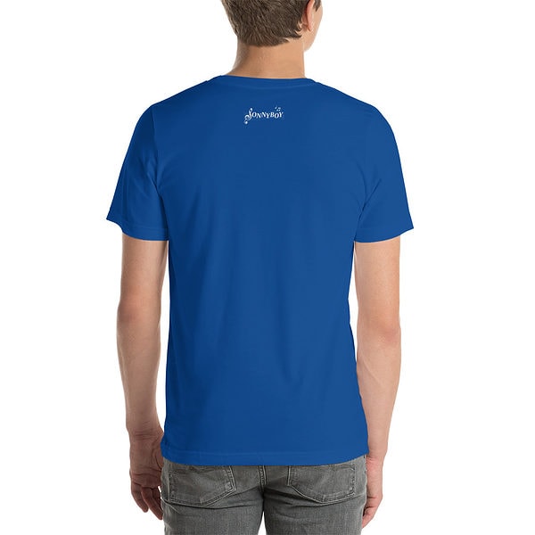 Unisex Staple T Shirt True Royal Back 62F94934Ed77B