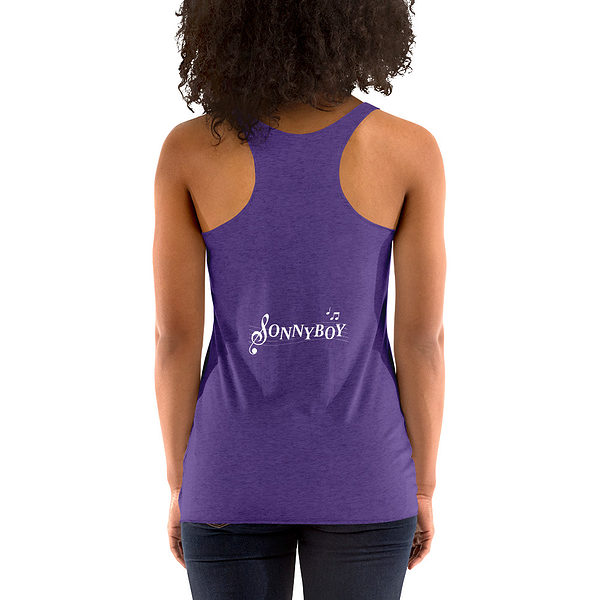 Womens Racerback Tank Top Purple Rush Back 62F94Edf5Baa5